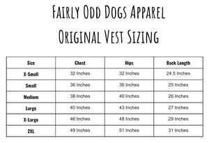 Fairly Odd Dogs Apparel Original Vaulting Vest