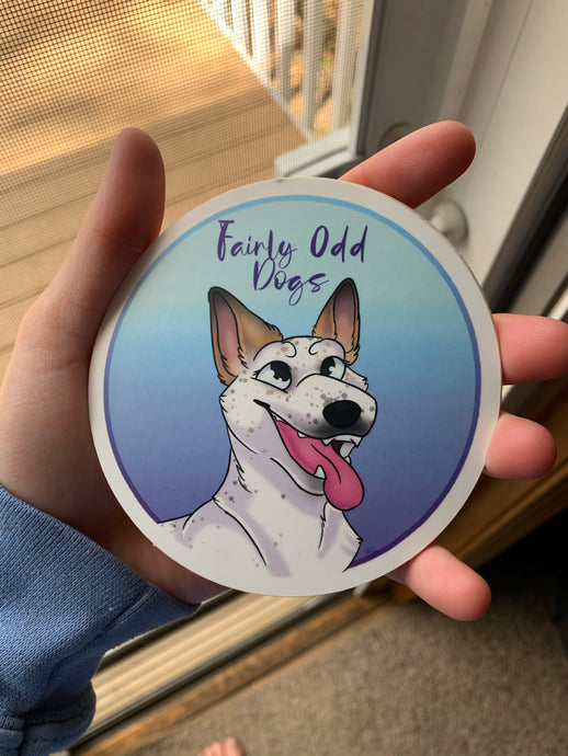 Fairly Odd Dogs Sticker!